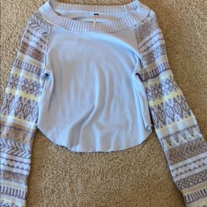 Free People off the shoulder sweater